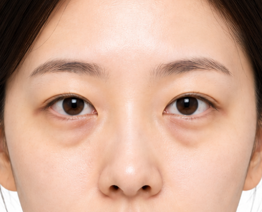 눈밑지방제거 첫 번째 수술 전