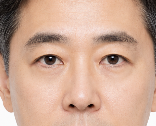 눈밑지방제거 세 번째 수술 후