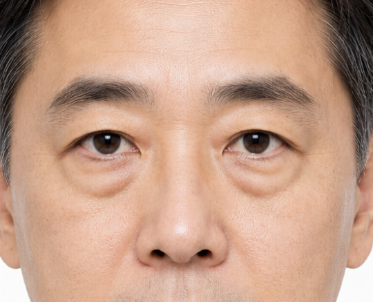눈밑지방제거 세 번째 수술 전